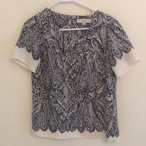 Loft short sleeve top